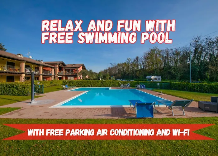5 Min From Gardaland, With Free Pool