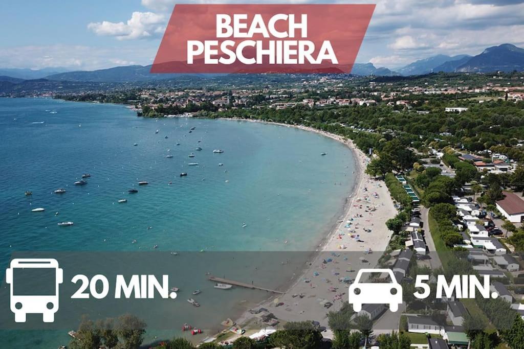 5 Min From Gardaland, With Free Pool Apartment *